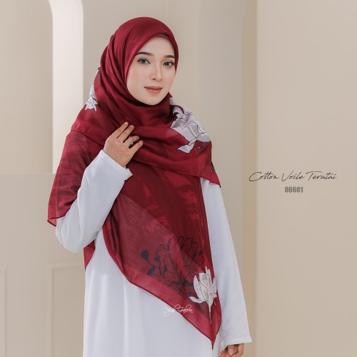 COTTON VOILE TERATAI 86601