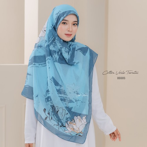 COTTON VOILE TERATAI 86605