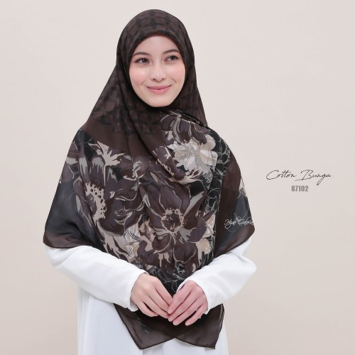 CHIFFON VOILE BUNGA 87102