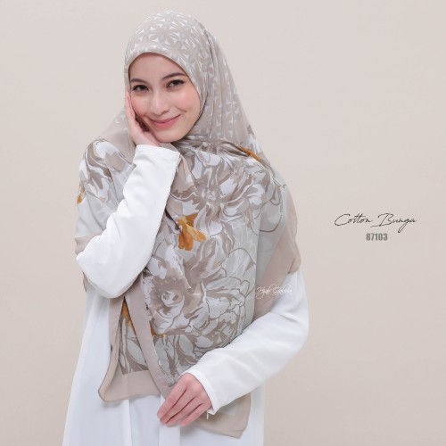 CHIFFON VOILE BUNGA 87103