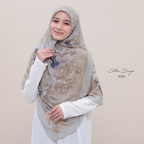 CHIFFON VOILE BUNGA 87104