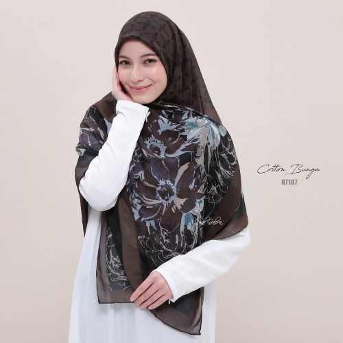 CHIFFON VOILE BUNGA 87107