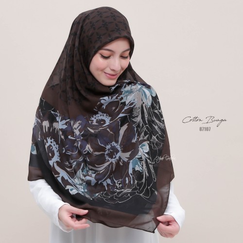 CHIFFON VOILE BUNGA 87107