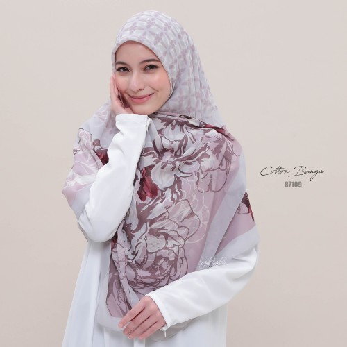 CHIFFON VOILE BUNGA 87109