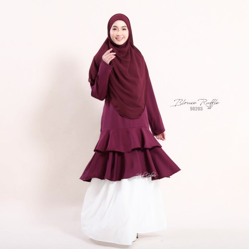 BLOUSE RUFFLE 90203