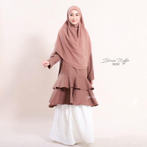 BLOUSE RUFFLE 90207