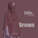 WILDAWIDESHAWL BROWN + Purdah