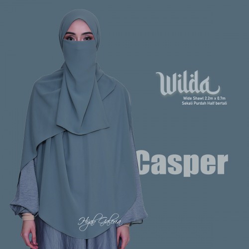 WILDAWIDESHAWL CASPER + Purdah