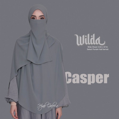 WILDAWIDESHAWL CASPER + Purdah