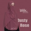 WILDAWIDESHAWL DUSTY ROSE + Purdah