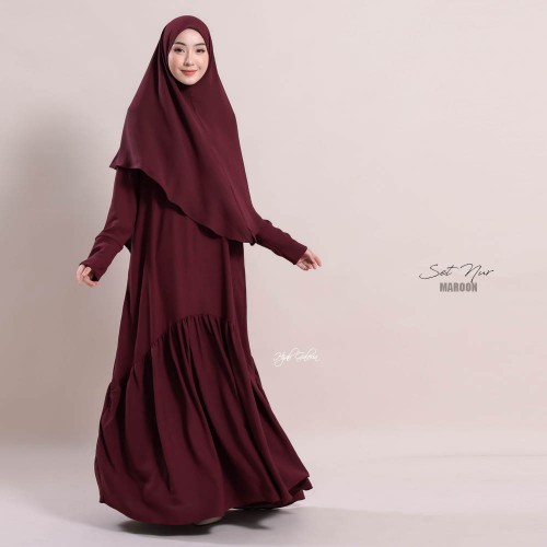 SET NUR MAROON