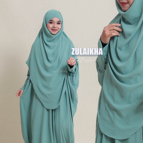 SET NISA (KAFTAN + KHIMAR) ZULAIKHA