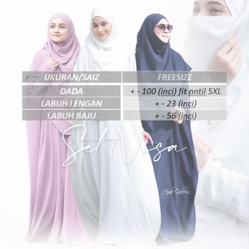 SET NISA (KAFTAN + KHIMAR) AAMINA