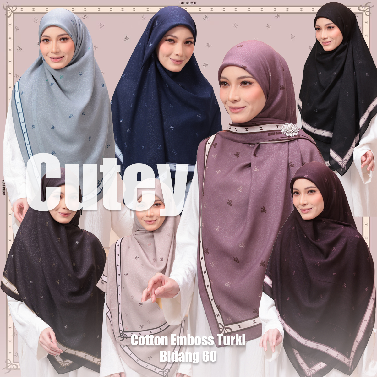 EMBOSS TURKI BIDANG 60 | CUTEY