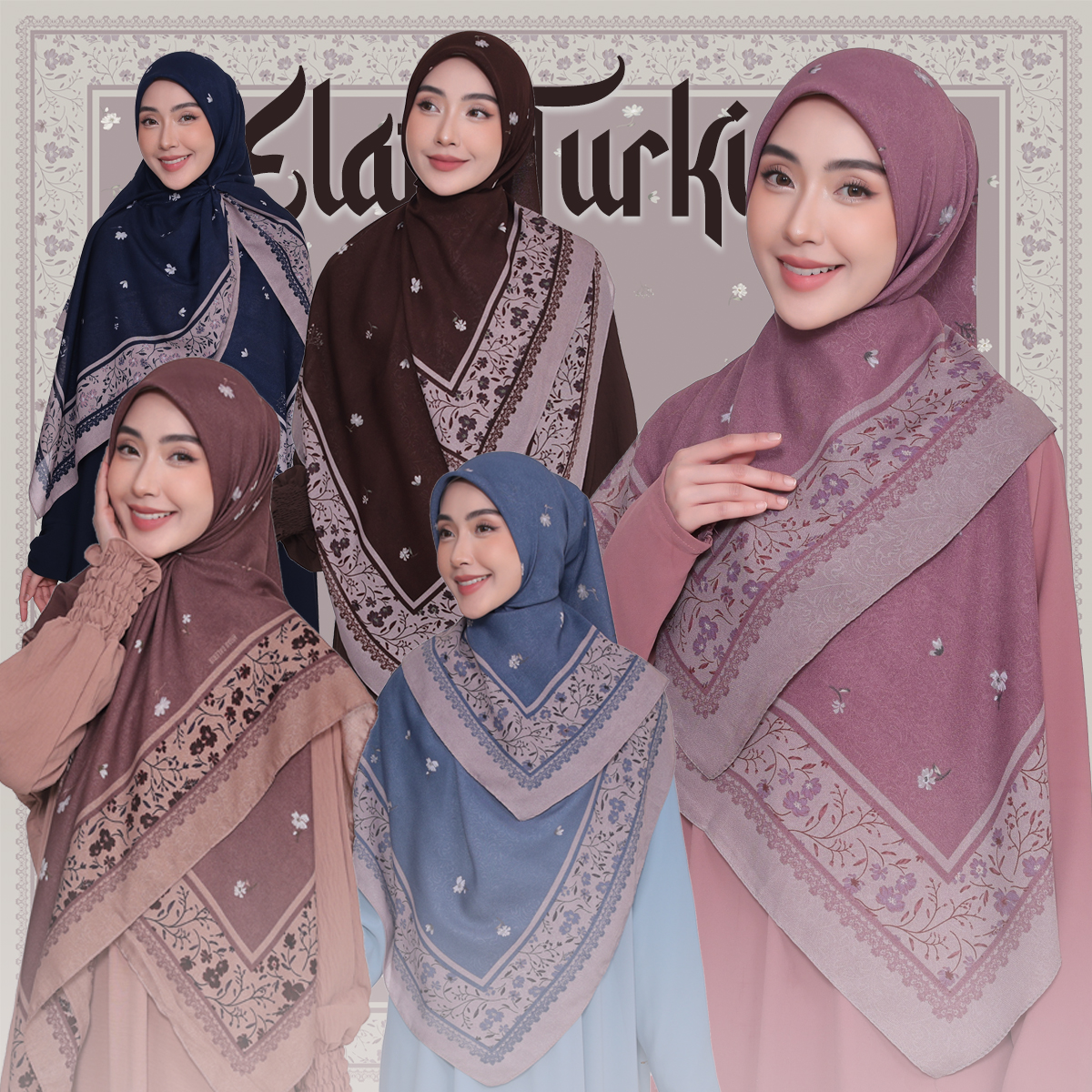 EMBOSS TURKI BIDANG 60 | ELAF TURKI